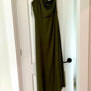 COPY - Formal olive green dress size XS